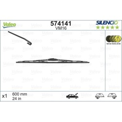 1 Balai D'Essuie-Glace 600mm Pour Peugeot Renault Dacia Duster VW 1613291580