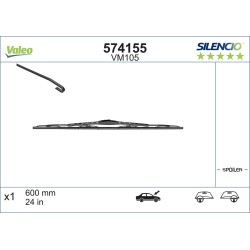 1 Balai D'Essuie-Glace 600mm Pour Renault Safrane I II BMW Série 5 E34 7 E32