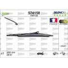 1 Balai D'Essuie-Glace 600mm Pour Peugeot Renault VW BMW 1609361380 2889000QAJ