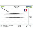 2 Balais D'Essuie-Glace 650mm 550mm Pour MERCEDES Classe V Viano Vito