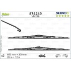 2 Balais D'Essuie-Glace 650mm 280mm Pour Nissan Note 28890-3VF0A 28890-3VF1A