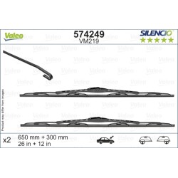 2 Balais D'Essuie-Glace 650mm 280mm Pour Nissan Note 28890-3VF0A 28890-3VF1A