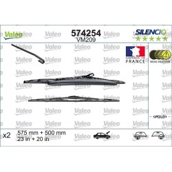 2 Balais D'Essuie-Glace 575mm 500mm Pour BMW Série 3 E46 0037027 2458348