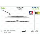 2 Balais D'Essuie-Glace 600mm Pour Opel Meriva A Zafira Vauxhall Meriva MK I (A)