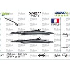 2 Balais D'Essuie-Glace 650mm Pour Peugeot Fiat Citroën C8 Lancia 9464552880