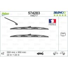 2 Balais D'Essuie-Glace 550mm Pour Peugeot 405 I II