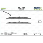 2 Balais D'Essuie-Glace 550mm Pour Peugeot 405 I II