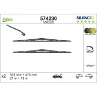 2 Balais D'Essuie-Glace 525mm 475mm Pour VW Bora Audi Seat Fiat 1J0998003