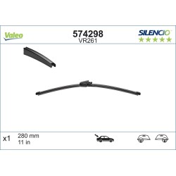 1 Balai D'Essuie-Glace Arrière 280mm Pour VW Seat Skoda 3C9955425 5J6955425