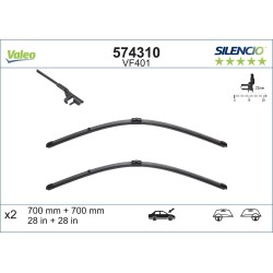 2 Balais D'Essuie-Glace 700mm Pour VW Seat Ford 5M0955425C 7M3955425C 5M0955426C