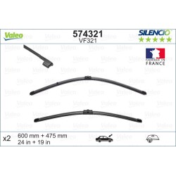 2 Balais D'Essuie-Glace 600mm 475mm Pour BMW Série 3 E90 E91 61617118216