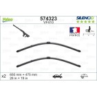 2 Balais D'Essuie-Glace 650mm 475mm Pour Citroën C5 I II 6426ZE 6426-YQ 6426-ZE