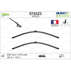 2 Balais D'Essuie-Glace 650mm 475mm Pour Citroën C5 I II 6426ZE 6426-YQ 6426-ZE