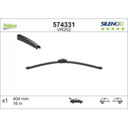 1 Balai D'Essuie-Glace Arrière 404mm Pour VW Caddy III Multivan V Touran Skoda