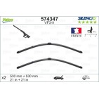 2 Balais D'Essuie-Glace 530mm Pour Audi TT 8N1955425D