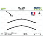 2 Balais D'Essuie-Glace 700mm 650mm Pour Renault Modus 288905749R 288908630R
