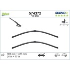 2 Balais D'Essuie-Glace 600mm 425mm Pour Fiat Croma 51708222 51708223 51747584