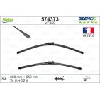 2 Balais D'Essuie-Glace 600mm 550mm Pour Fiat Multipla Volvo S60 I S80 XC90