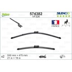 2 Balais D'Essuie-Glace 530mm 475mm Pour VW Polo Seat Cordoba Ibiza III