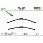 2 Balais D'Essuie-Glace 600mm 380mm Pour Nissan Qashqai +2 I Hyundai Bayon i20