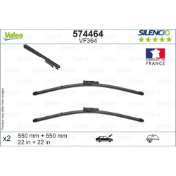 2 Balais D'Essuie-Glace 550mm Pour Audi A6 4F1955425F 4F1955426C 4F1998002A