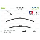 2 Balais D'Essuie-Glace 600mm 475mm Pour VW Audi BMW Honda 5C7955425A 81B998002