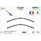 2 Balais D'Essuie-Glace 600mm Pour MERCEDES Classe C T-Model E CLS