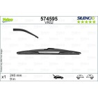 1 Balai D'Essuie-Glace Arrière 240mm Pour Peugeot Renault Chrysler Lancia