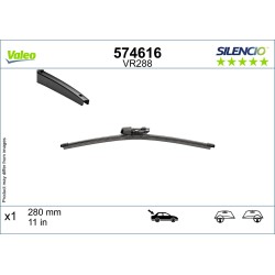 1 Balai D'Essuie-Glace Arrière 280mm Pour VW Skoda Cupra Jeep 10A955427