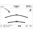 2 Balais D'Essuie-Glace 650mm Pour Peugeot Opel Chevrolet Vauxhall 6423N8 6423N9