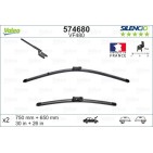 2 Balais D'Essuie-Glace 750mm 650mm Pour Peugeot Ford Citroën C4 II DS 6423-21