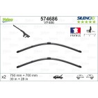 2 Balais D'Essuie-Glace 750mm 700mm Pour Renault Espace IV 7711230017