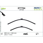 2 Balais D'Essuie-Glace 600mm 350mm Pour MG MG ZS SUV