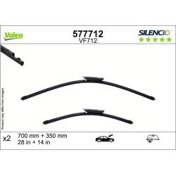 2 Balais D'Essuie-Glace 700mm 350mm Pour Ford Puma 2465613 L1BJS17528AA