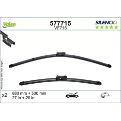2 Balais D'Essuie-Glace 680mm 550mm Pour Ford Tourneo Transit 2665099 2665110