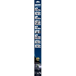 2 Balais D'Essuie-Glace 600mm 475mm Pour MERCEDES CLA Classe A GLA