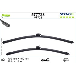 2 Balais D'Essuie-Glace 700mm 450mm Pour MERCEDES Classe V Marco Polo Camper