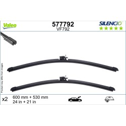 2 Balais D'Essuie-Glace 600mm 530mm Pour MERCEDES EQB GLB