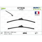 2 Balais D'Essuie-Glace 600mm 500mm Pour Renault BMW X5 X6 Land Rover Mitsubishi