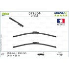 2 Balais D'Essuie-Glace 650mm Pour Seat Altea Toledo III 5P0998002A