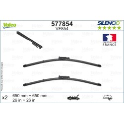 2 Balais D'Essuie-Glace 650mm Pour Seat Altea Toledo III 5P0998002A