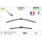 2 Balais D'Essuie-Glace 600mm 520mm Pour Audi A5 A6 A7 TT Porsche Panamera