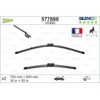 2 Balais D'Essuie-Glace 750mm 500mm Pour Ford Transit BK31S17528AA BK3JS17528AA