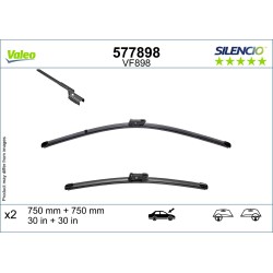 2 Balais D'Essuie-Glace 750mm Pour VW ID.3 Cupra Born 10A998002 10E998002