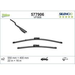 2 Balais D'Essuie-Glace 550mm 400mm Pour Ford Ecosport 1832131 1832132 1867269