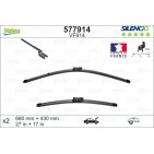2 Balais D'Essuie-Glace 680mm 425mm Pour Opel Jaguar Tesla Vauxhall 1674207280