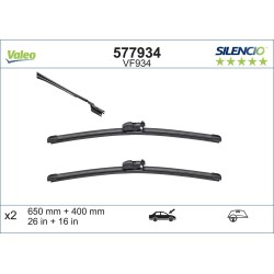 2 Balais D'Essuie-Glace 650mm 400mm Pour Toyota C-HR Lexus NX Subaru 85222-YZZDE