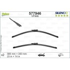 2 Balais D'Essuie-Glace 580mm 350mm Pour Nissan Juke Van 28890-BA62C 28890-BA63C