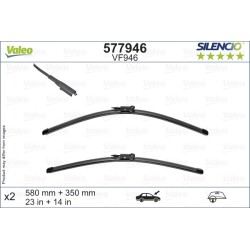 2 Balais D'Essuie-Glace 580mm 350mm Pour Nissan Juke Van 28890-BA62C 28890-BA63C