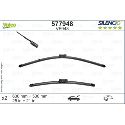 2 Balais D'Essuie-Glace 630mm 530mm Pour Skoda Kodiaq 566955425 566955426